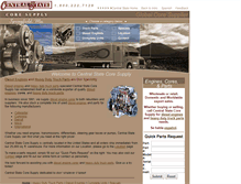 Tablet Screenshot of centralstatecoresupply.com